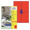 Etiquettes couleur 3456 Contenu: 400 Etiquettes / 100 Feuilles
