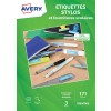 Etiquettes stylos imprimables J8110-3