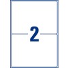 Etiquettes d'expédition J8168-40 143,5 x 199,6 mm