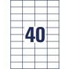 Etiquettes multi-usages 3651-200 52,5 x 29,7 mm