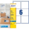 Etiquettes d'expédition J8166-25 Contenu: 150 Etiquettes / 25 Feuilles