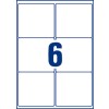 Etiquettes d'expédition J8166-25 93,1 x 99,1 mm