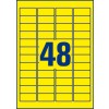 Etiquette ultra-résistante L6103-20 21,2 x 45,7 mm