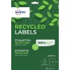 Pochette de 60 étiquettes 100% recyclées LR7169-15