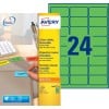 Etiquette enlevable couleur L6033-20 Contenu: 480 Etiquettes / 20 Feuilles