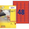 Etiquette enlevable couleur L6038-20 Contenu: 960 Etiquettes / 20 Feuilles
