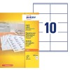 Etiquettes copieurs DP010-200 Contenu: 2.000 Etiquettes / 200 Feuilles