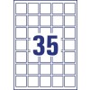 Etiquette pour codes QR L7120-25 35 x 35 mm