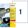 Etiquette ultra-résistante L4775-20 Contenu: 20 Etiquettes / 20 Feuilles