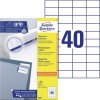 Etiquettes multi-usages 3651 Contenu: 4.000 Etiquettes / 100 Feuilles