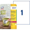 Etiquettes enlevables L4775REV-20 Contenu: 20 Etiquettes / 20 Feuilles