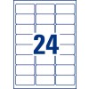 Etiquette ultra-adhésive L6141-20 33,9 x 63,5 mm