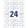 Pastilles calendrier, adhésif enlevable L7804-10 Ø 30 mm