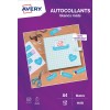 Etiquette autocollante, adhésif permanent J8167-12