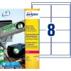 Etiquettes ultra résistantes L4715-20 Contenu: 160 Etiquettes / 20 Feuilles