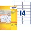 Etiquettes copieurs 23525-200 Contenu: 2.800 Etiquettes / 200 Feuilles