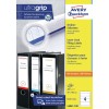 Etiquettes dos de classeur L6061-100