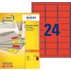 Etiquettes copieurs DP24R-100 Contenu: 2.400 Etiquettes / 100 Feuilles