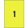 Etiquettes couleur 3473 210 x 297 mm