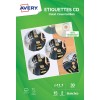 30 étiquettes CD J8676-12 Contenu: 24 Etiquettes / 12 Feuilles