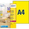 Etiquettes Fluorescentes L6006-20 Contenu: 20 Etiquettes / 20 Feuilles