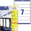 Etiquettes dos de classeur L4760-100 Contenu: 700 Etiquettes / 100 Feuilles