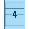 Etiquette dos de classeur L4761-20X 61 x 192 mm
