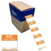 Rouleau de 1000 Etiquettes "SAMEDI" - 25x25mm - Amovibles  DLSSATREV-1000