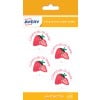 20 étiquettes confiture de fraise CONF20F