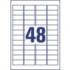Etiquettes enlevables L4778REV-20 21,2 x 45,7 mm