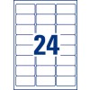 Etiquette ultra-résistante J4773-10 33,9 x 63,5 mm