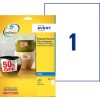 Etiquette ultra-résistante J4775-10 Contenu: 10 Etiquettes / 10 Feuilles