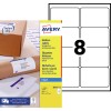 Etiquettes d'expédition J8165-40 Contenu: 320 Etiquettes / 40 Feuilles