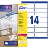 Etiquette adresse L7163-40 Contenu: 560 Etiquettes / 40 Feuilles