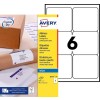 Etiquettes d'expédition J8166-100 Contenu: 600 Etiquettes / 100 Feuille