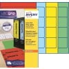 Etiquette dos de classeur L4761-20X Contenu: 80 Etiquettes / 20 Feuilles