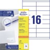Etiquettes multi-usages 3665 Contenu: 1.600 Etiquettes / 100 Feuilles