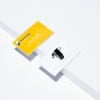 50 porte-badges combi pince + épingle 4820