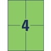 Etiquettes couleur 3458 105 x 148 mm