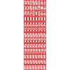 Pince à étiqueter 1 ligne (8 caractères) avec rouleau encreur et rouleau d'étiquettes PL1/8