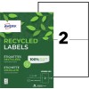 200 étiquettes 100% recyclées LR3655-100 Contenu: 200 Etiquettes / 100 Feuille