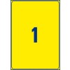 Etiquette enlevable couleur L6077-20 199,6 x 289,1 mm