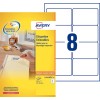 Etiquettes enlevables L4745REV-25 Contenu: 200 Etiquettes / 25 Feuilles