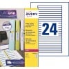 Etiquette pour chemises à élastique L7170-25 Contenu: 600 Etiquettes / 25 Feuilles