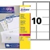 Etiquette adresse L7173-100 Contenu: 1.000 Etiquettes / 100 Feuilles