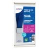 Tours de cou badges recyclés avec clip No-Twist 4843B