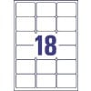 Etiquettes adresse J8161-10 63,5 x 46,6 mm