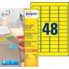 Etiquette enlevable couleur L6041-20 Contenu: 960 Etiquettes / 20 Feuilles