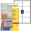 Etiquettes Etanches Ultra-Adhésives L7993-25 Contenu: 200 Etiquettes / 25 Feuilles