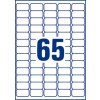 Etiquette mini J8551-25 21,2 x 38,1 mm